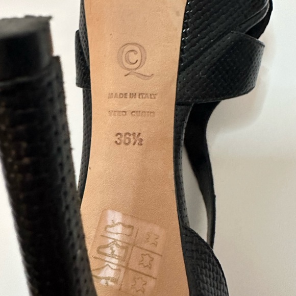 Alexander McQueen black heels size 36 1/2 - Picture 5 of 6